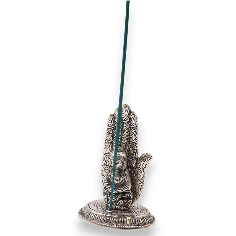 Hand Boeddha Wierookhouder 13x9cm