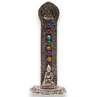 7 Chakra Toren Boeddha Wierookhouder 16x6x7cm