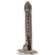 7 Chakra Toren Boeddha Wierookhouder 16x6x7cm