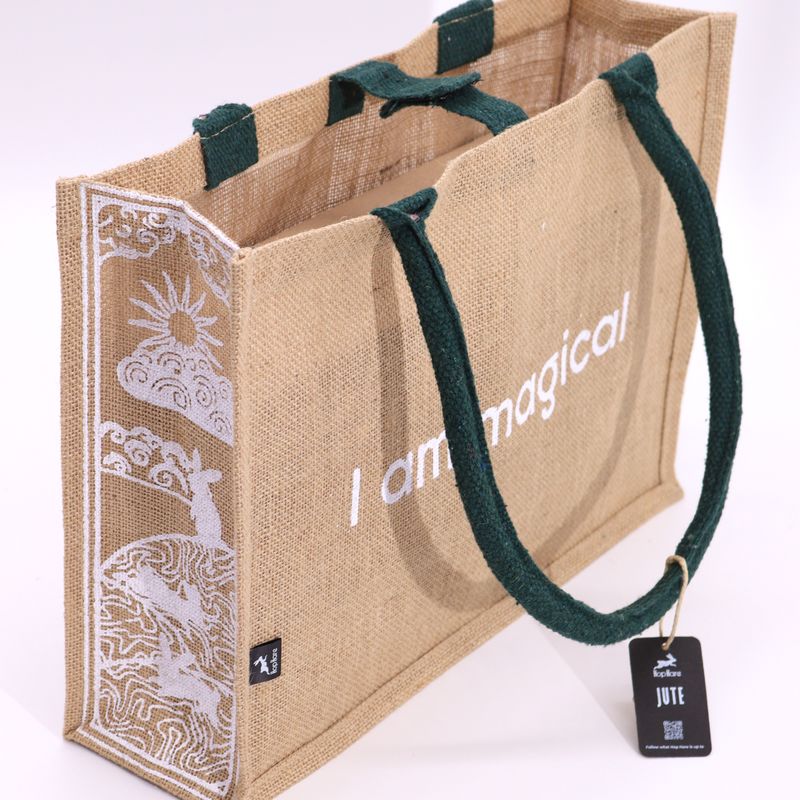 Hop Hare Jute Grote Tas - Ik ben Magisch
