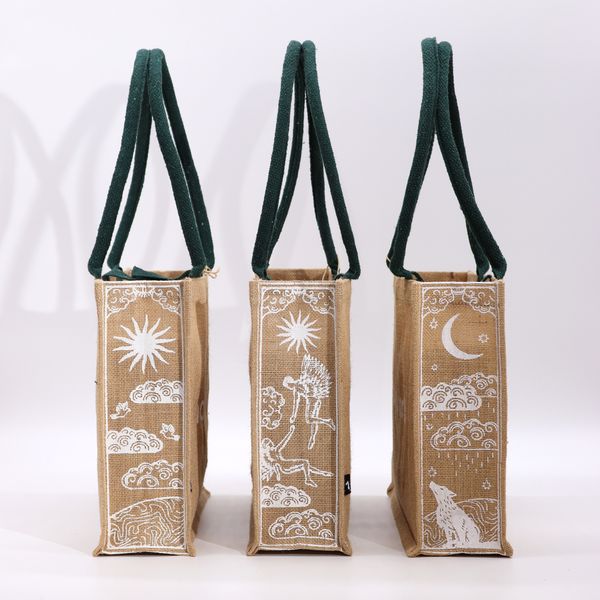Hop Hare Jute Grote Tas - Gemengde Startverpakking (7 ontwerpen x 6)