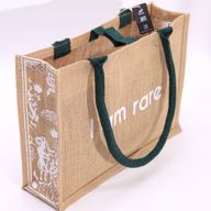 Hop Hare Jute Grote Tas - Ik ben Zeldzaam