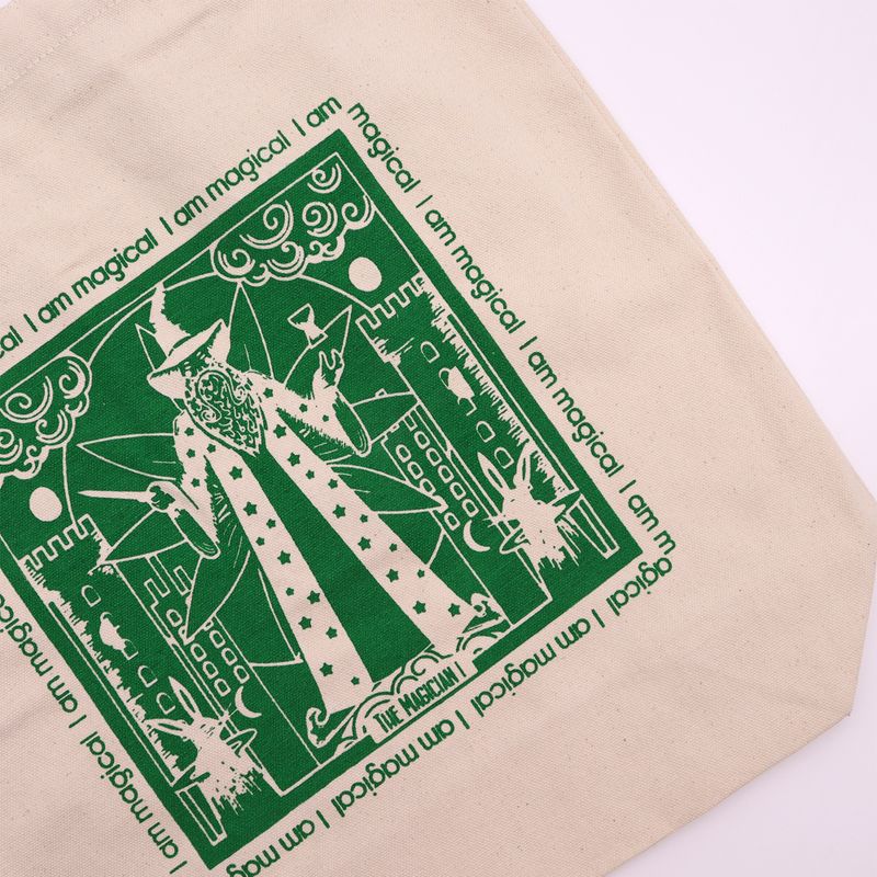 Hop Hare Tote Bag - Ik ben magisch - 10oz Katoenen canvas