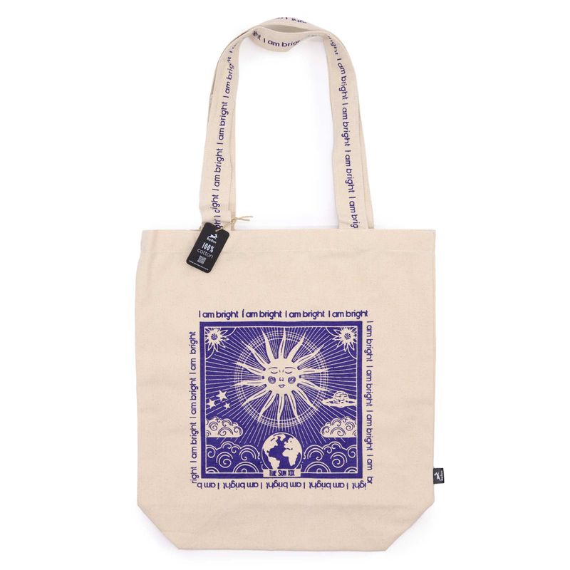 Hop Hare Tote Bag - Ik ben helder - 10oz Katoenen canvas