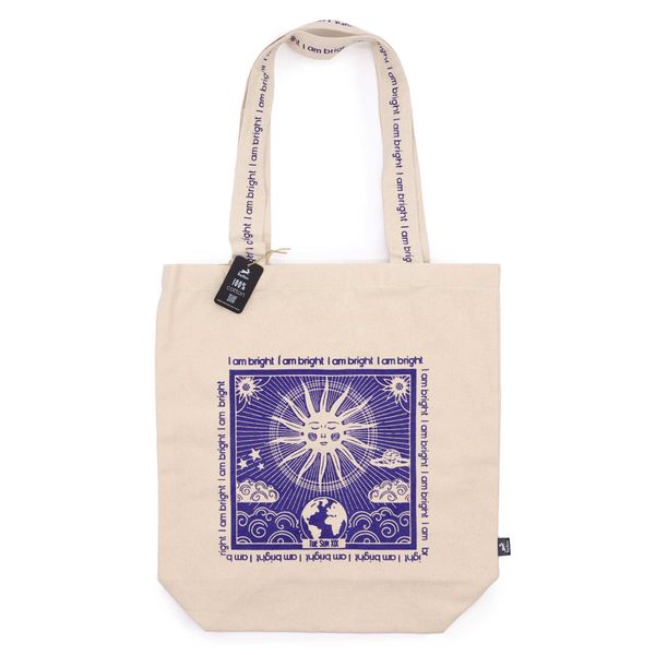 Hop Hare Tote Bag - Ik ben helder - 10oz Katoenen canvas