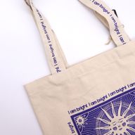 Hop Hare Tote Bag - Ik ben helder - 10oz Katoenen canvas