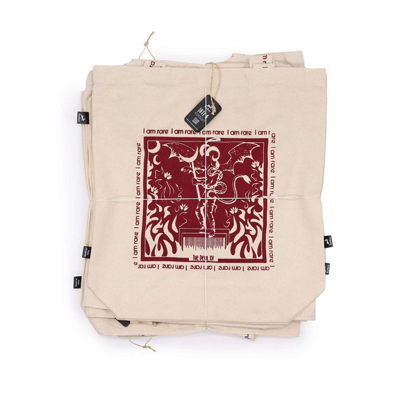 Hop Hare Tote Bag - Gemengde Starter Karton (7 ontwerpen x 12)