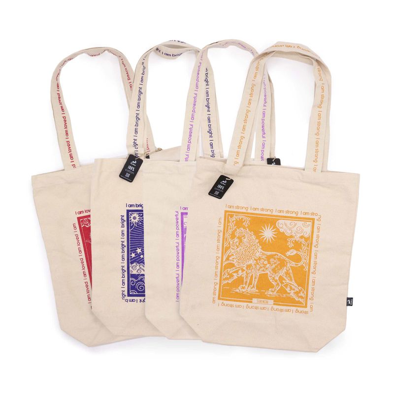 Hop Hare Tote Bag - Gemengde Starter Karton (7 ontwerpen x 12)