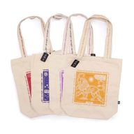 Hop Hare Tote Bag - Gemengde Starter Karton (7 ontwerpen x 12)