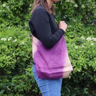 Zachte Blend Schoudertas - Antiek Fuchsia