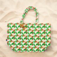 Grote Heldere Tas - Frangipani