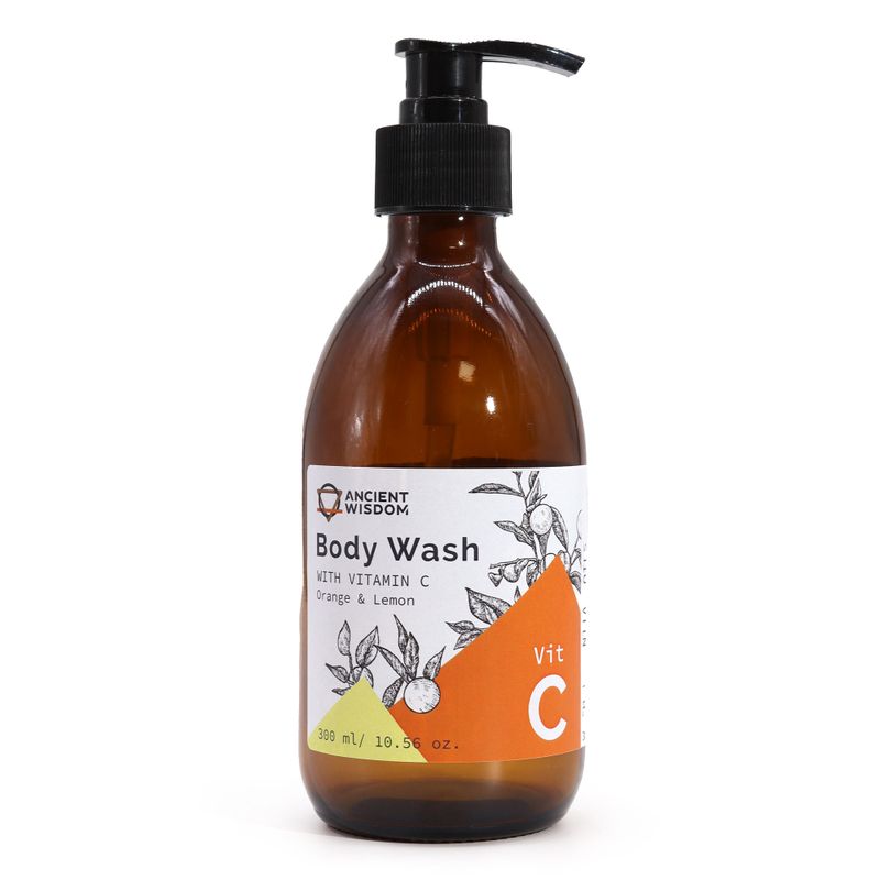 Aromatherapie Bodywash met Vitamine C – Sinaasappel & Citroen