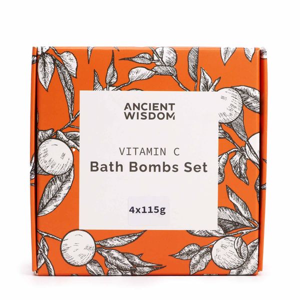 Pittige Vitamine C Badbruisballen Set – Aromatherapie Kwartet