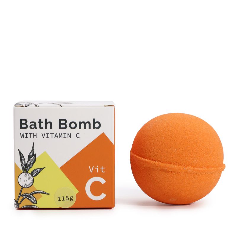 Vitamine C Geïnfuseerde Badbruisbal met Etherische Oliën