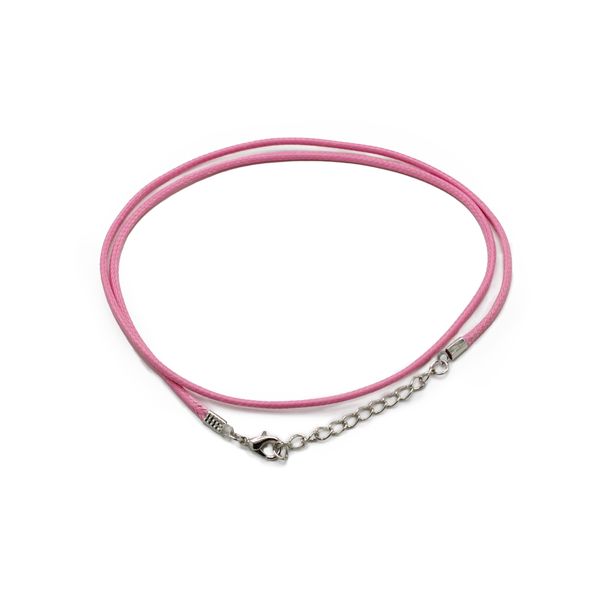 Packs Gewaxte Hangerkoorden - 2mm x 55cm - Assorti - Roze 102