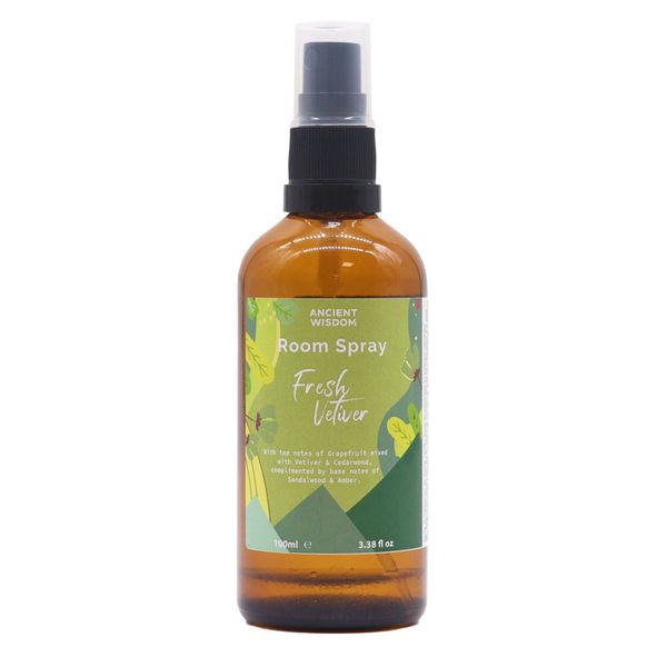 Zomer Kamer Spray - Frisse Vetiver 100ml