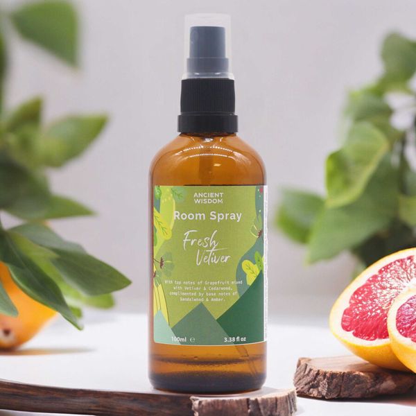 Zomer Kamer Spray - Frisse Vetiver 100ml