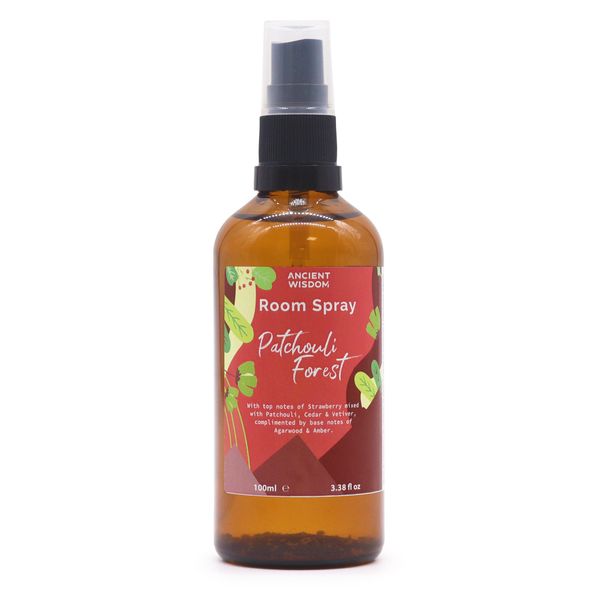 Zomer Kamer Spray - Patchouli Bos 100ml