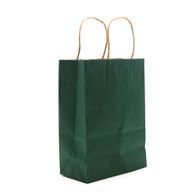 Cord Handle Paper Bag (16x22x8cm) - Groen (130g)