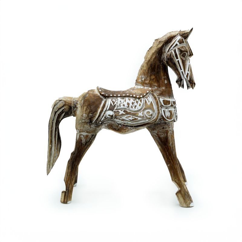 Medium Antiek Paard 25 cm