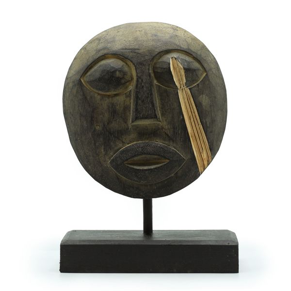 Timor Tribaal Decoratief Masker - Antiek 27x20cm