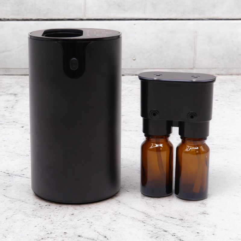 Dubbele (schakelbare) Essentiële Olie Waterloze Vernevelaar - USB naar C