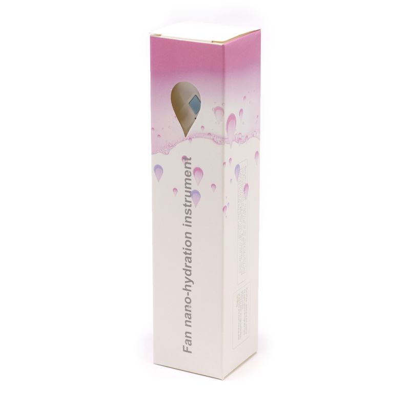 Witte Nano Mist Gezichtsventilator & Spray - USB oplaadbaar