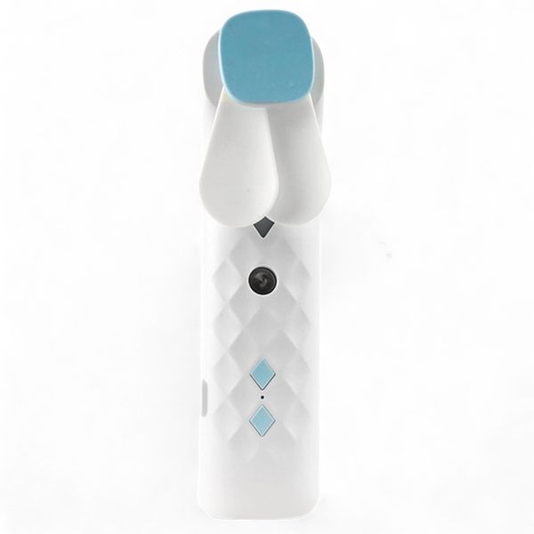 Witte Nano Mist Gezichtsventilator & Spray - USB oplaadbaar