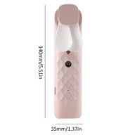 Roze Nano Mist Gezichtsventilator & Spray - USB oplaadbaar