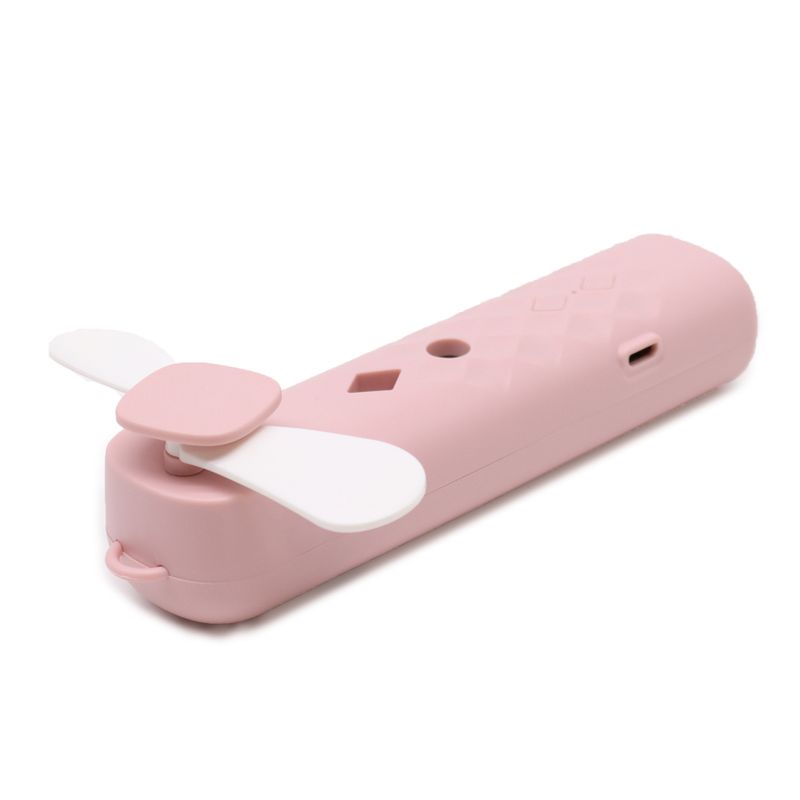 Roze Nano Mist Gezichtsventilator & Spray - USB oplaadbaar