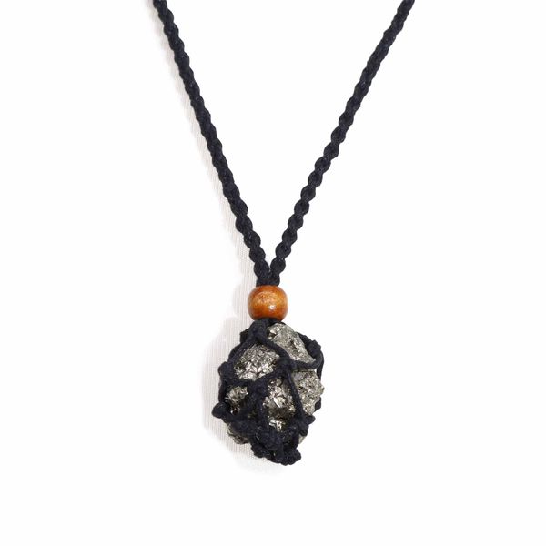 Kristal Edelsteen Ketting Koord 45cm/18inch - Zwart