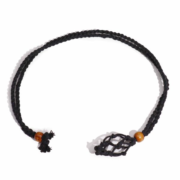 Kristal Edelsteen Ketting Koord 45cm/18inch - Zwart