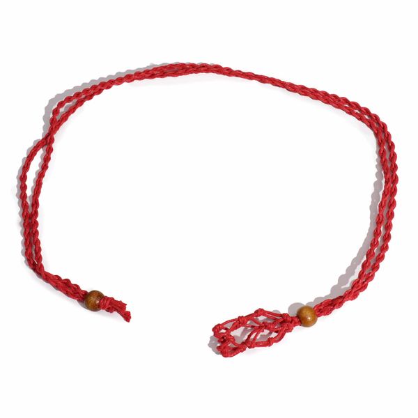 Kristal Edelsteen Ketting Koord 45cm/18inch - Rood