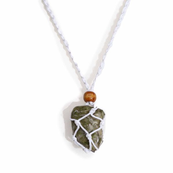 Kristal Edelsteen Ketting Koord 45cm/18inch - Wit