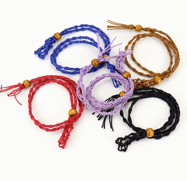 Kristal Edelsteen Ketting Koord 45cm/18inch - Mix Pack 5 van elke kleur
