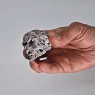 Calciet Geodes Gesneden Schedel - (ongeveer 4,5 cm)
