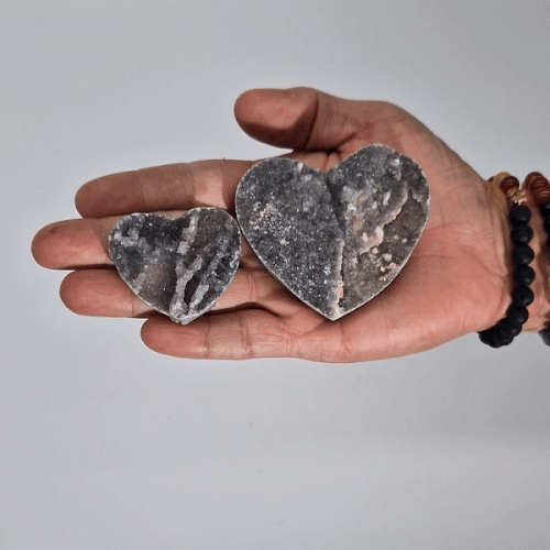 Kleine Calciet Harten (ongeveer 4-5 cm)