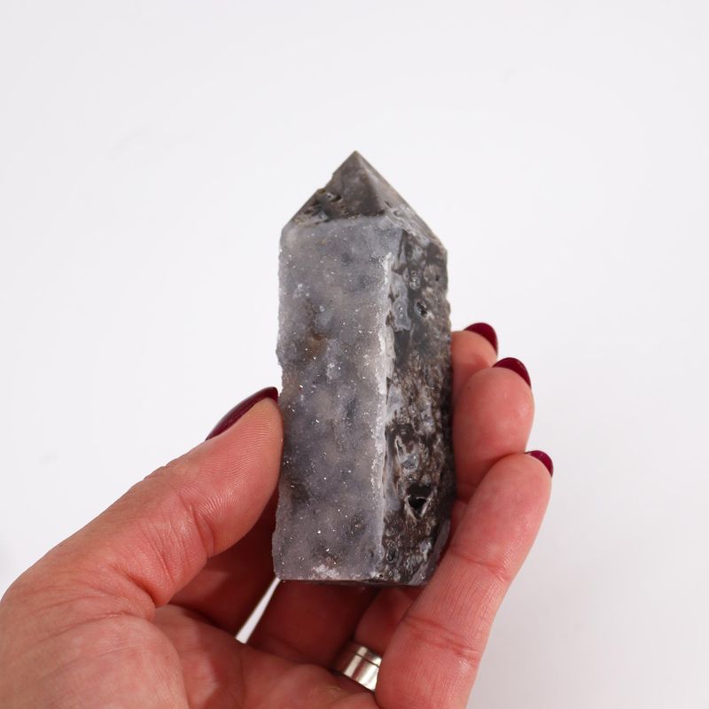 Calciet Zijgepolijste Torens (ongeveer 9-11 cm)