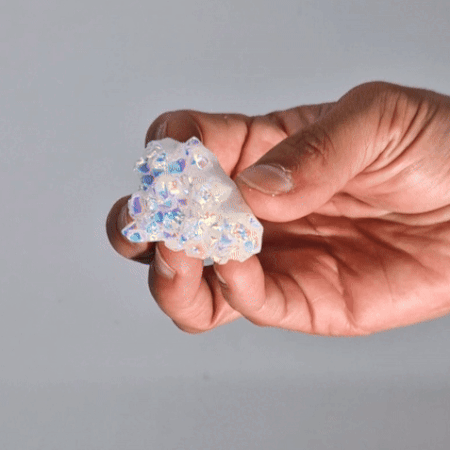 Kleine Versterkte Natuurlijk Kwarts - Aura Engel Kwarts (ongeveer 40-65g 3.5-5cm)