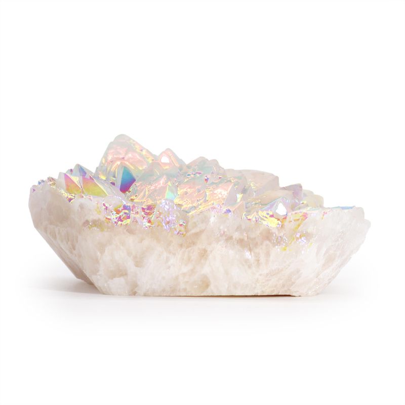 Grote Versterkte Natuurlijk Kwarts - Aura Engel Kwarts (ongeveer 300-450g 8-15cm)