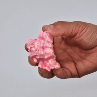 Middelgrote Versterkte Natuurlijk Kwarts - Aura Roze Halo Kwarts (ongeveer 100-150g 7-10cm)