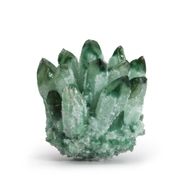 Gemaakt Natuurlijk Kwarts Cluster - Groene Geest Kwarts (ongeveer 250-300g 8cm)