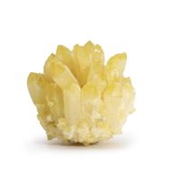 Gemaakt Natuurlijk Kwarts Cluster - Gele Geest Kwarts (ongeveer 250-300g 8cm)