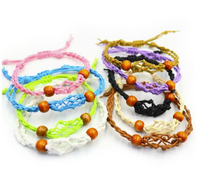 Crystal Edelsteen Armband Koord 20-28cm/7.8-11inch - Mix Pack 5 van elke kleur