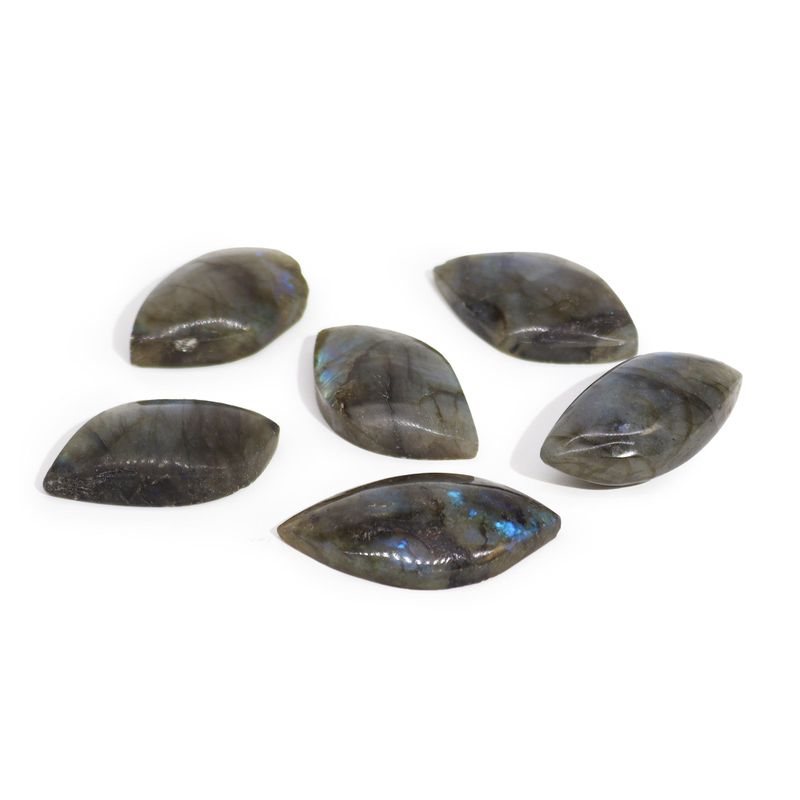 Madagascar Labradoriet Bladstenen (ca. 13-20g 40-50mm)