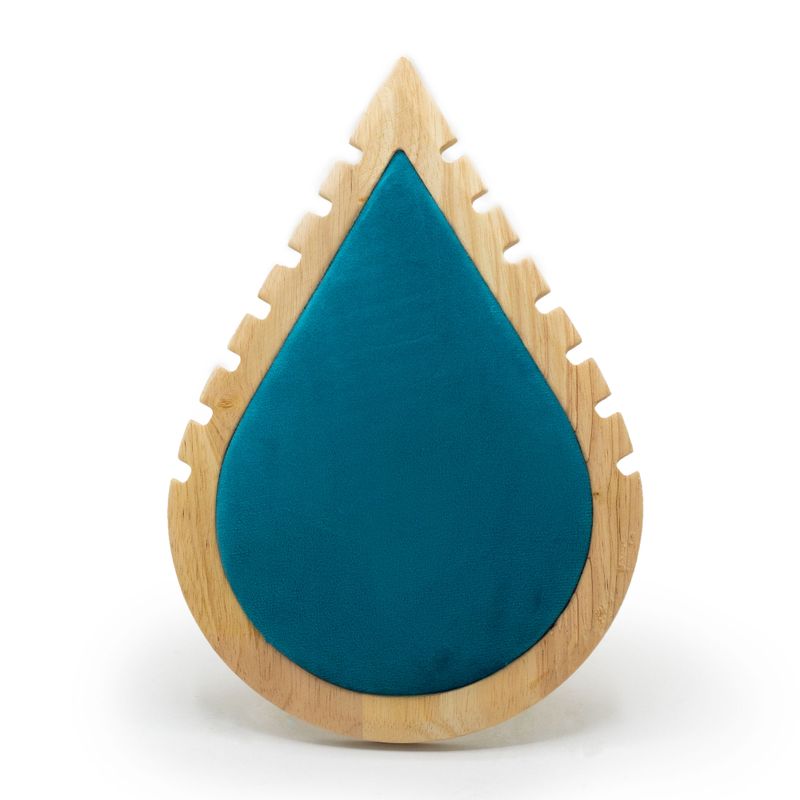 Grote Druppelvormige Ketting Display 26x18cm