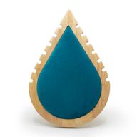 Grote Druppelvormige Ketting Display 26x18cm