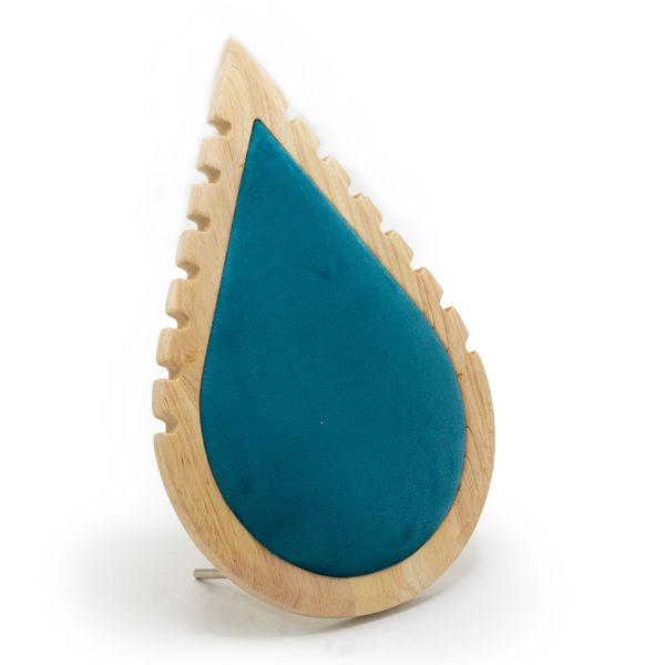 Grote Druppelvormige Ketting Display 26x18cm