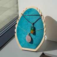 Kleine Ovale Ketting Display 19x13cm