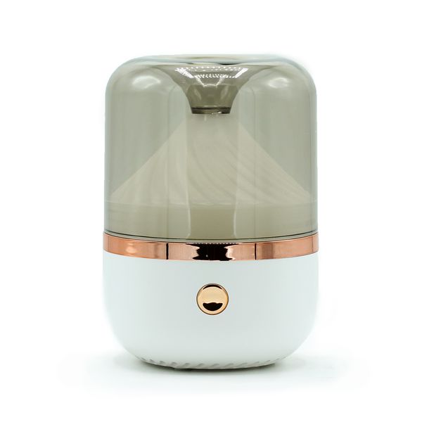 Urban Aroma Diffuser Wit & Brons - USB - Kleurverandering
